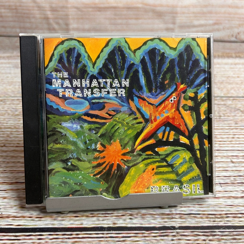 The Manhattan Transfer Brasil CD 1987 Atlantic 81803-2 Vocal Jazz‎ Bossa Nova